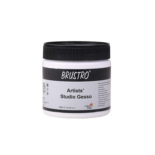 BRUSTRO Studio Gesso White 220ml