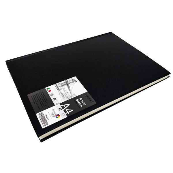 Brustro Artists’ Portrait Sketch Book Stitched Bound A4-110 GSM , 156 pages