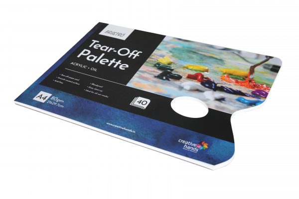 Brustro Tear-Off Paper Palette A4 Size (40 Sheets) 80gsm