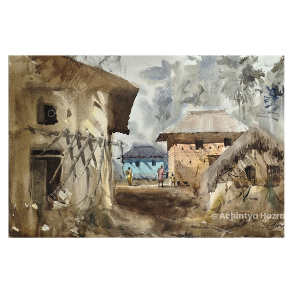 Bolpur Aadiwasi Village by Achintya Hazra