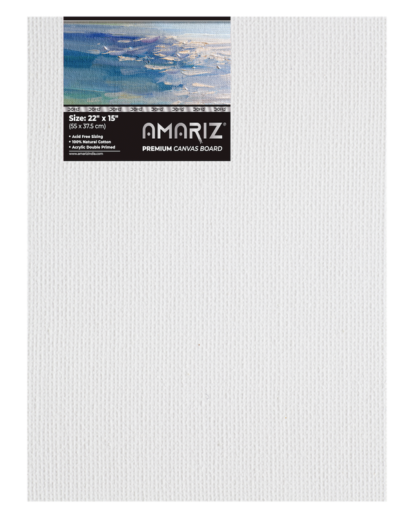 DOMS AMARIZ CANVAS BOARD 15"X22" Pack of 5