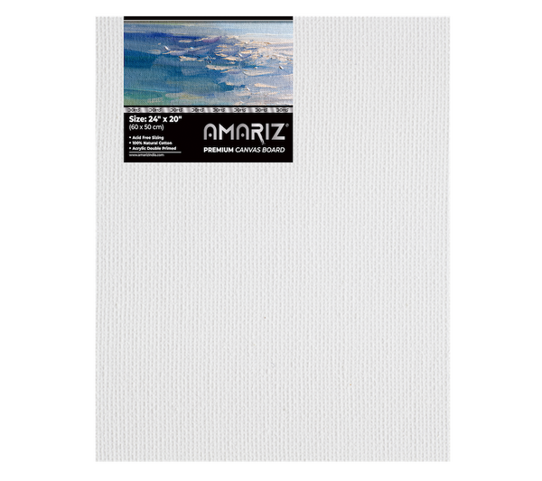 DOMS AMARIZ CANVAS BOARD 20"X24" Pack of 5