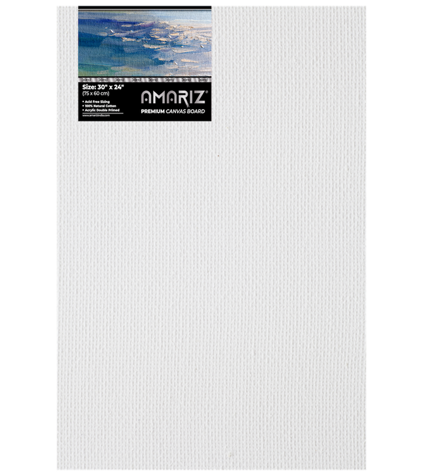 DOMS AMARIZ CANVAS BOARD 24"X30" Pack of 5