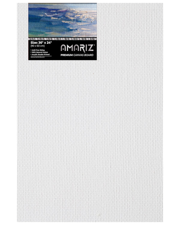 DOMS AMARIZ CANVAS BOARD 24"X36" Pack of 5