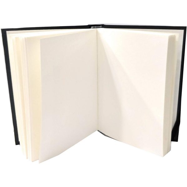 Brustro Artists Sketch Book Stitched Bound A5 Size, 160 Pages Acid Free & Technical Pen, 110 GSM (Pack of 6)