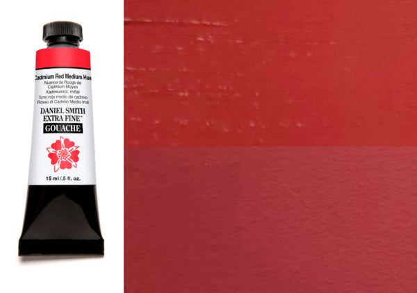 DANIEL SMITH Extra Fine Gouache Color Cadmium Red Medium Hue 15ml