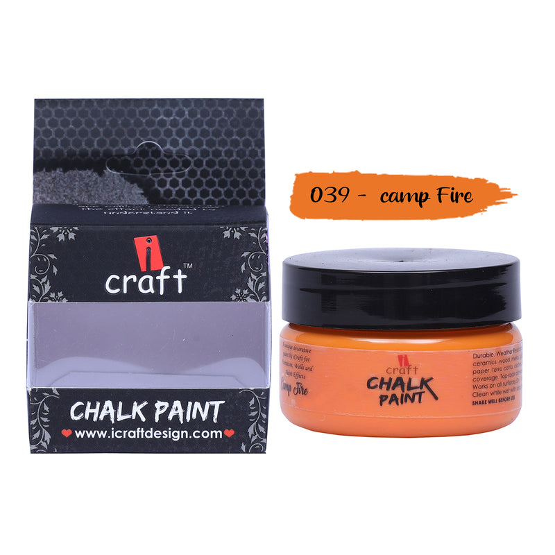 iCraft Chalk Paint -Camp Fire, 50 ml