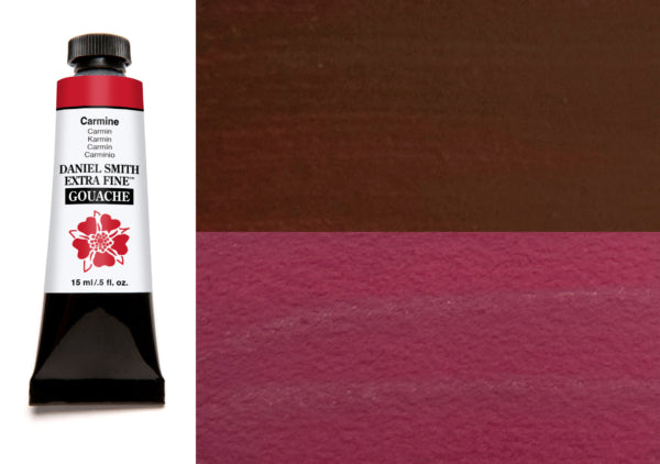 DANIEL SMITH Extra Fine Gouache Color Carmine 15ml