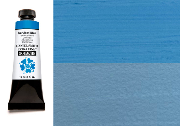 DANIEL SMITH Extra Fine Gouache Color Cerulean Blue Chromium 15ml (Copy)