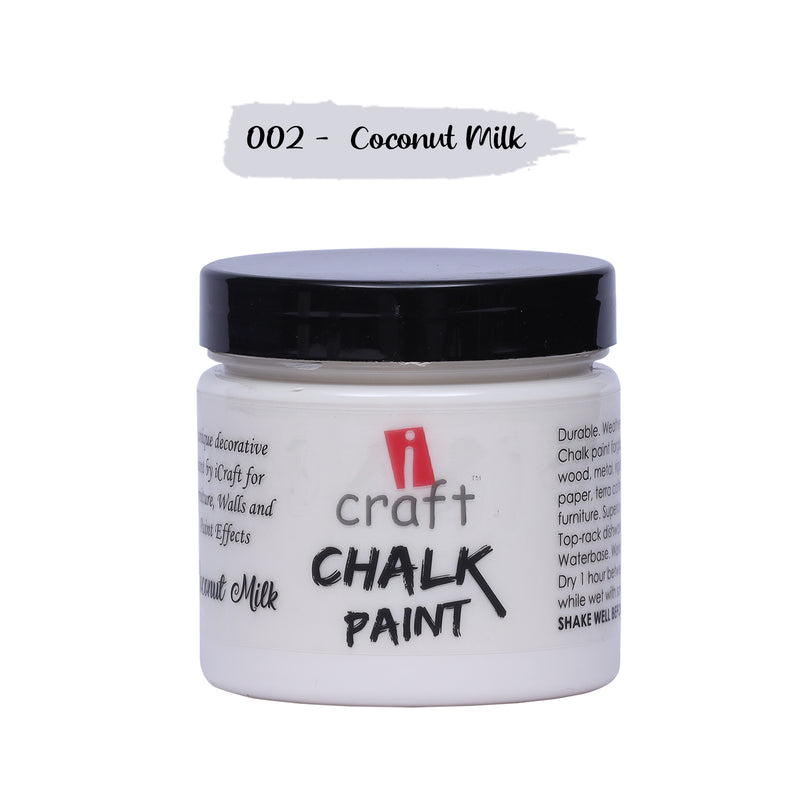 iCraft Chalk Paint -Coconut Milk, 250ml