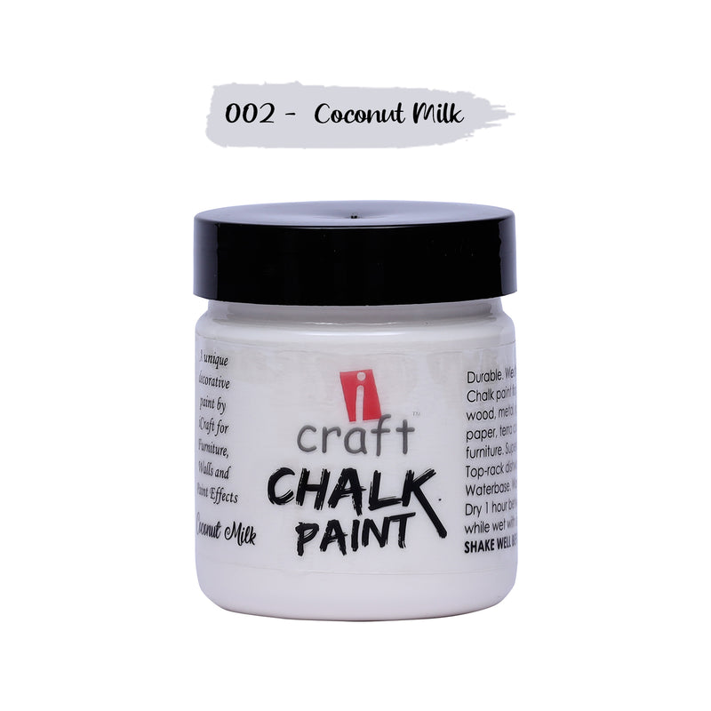 iCraft Chalk Paint -Coconut Milk, 100ml