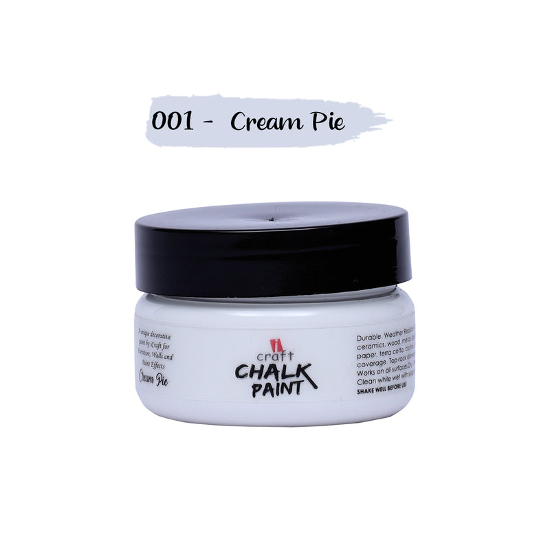 iCraft Chalk Paint -Cream Pie, 50ml