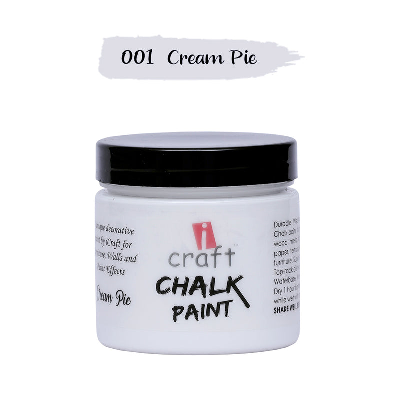 iCraft Chalk Paint -Cream Pie, 250ml