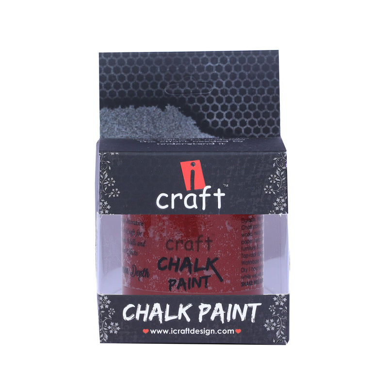 iCraft Chalk Paint -Crimson Depth, 250 ml