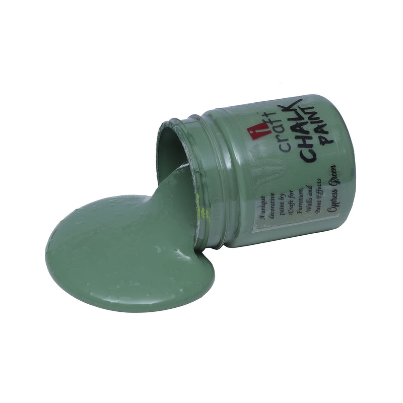 iCraft Chalk Paint -Cypress Green, 50ml
