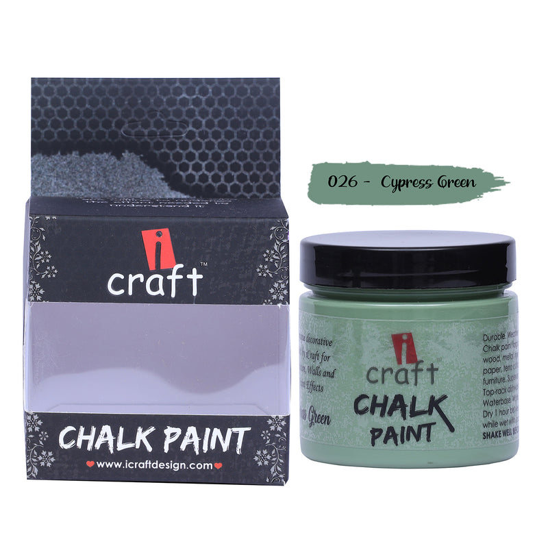 iCraft Chalk Paint -Cypress Green, 250ml