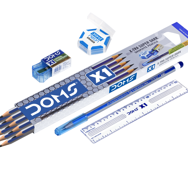 Buy Doms Karbon HB/2 Super Dark Pencil (Pack of 10) Online at Best