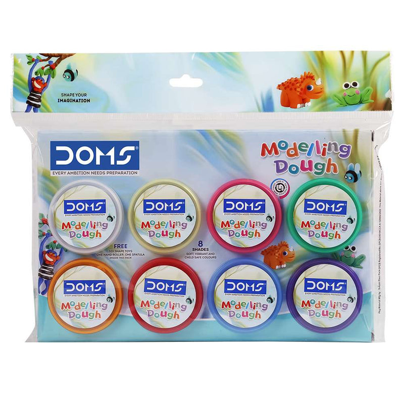 DOMS Modelling Clay with Various Moulds Multicolour pack of 2 - Modelling  Clay with Various Moulds Multicolour pack of 2 . shop for DOMS products in  India.