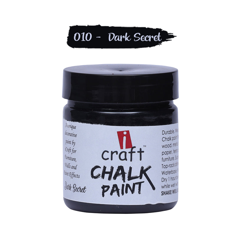 iCraft Chalk Paint -Dark Secret, 100ml