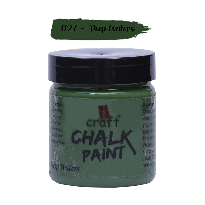 iCraft Chalk Paint -Deep Water, 100ml