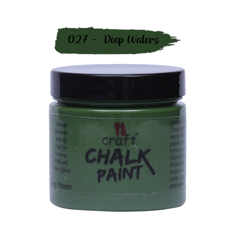 iCraft Chalk Paint -Deep Water, 250ml