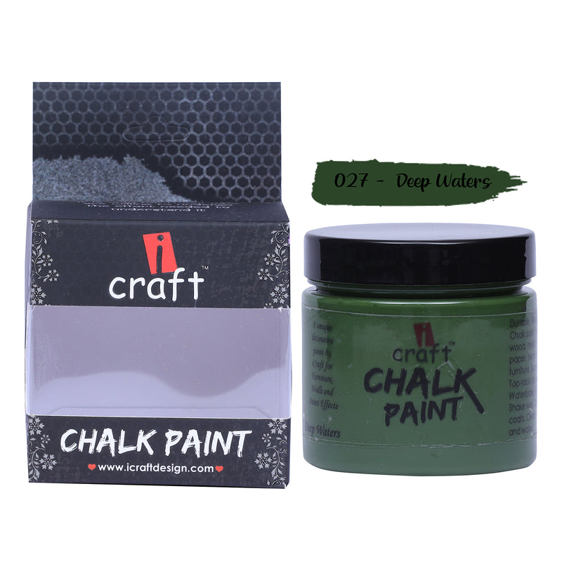 iCraft Chalk Paint -Deep Water, 250ml