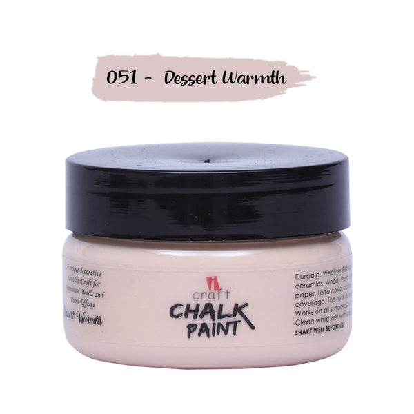 iCraft Chalk Paint -Dessert Warmth, 50 ml