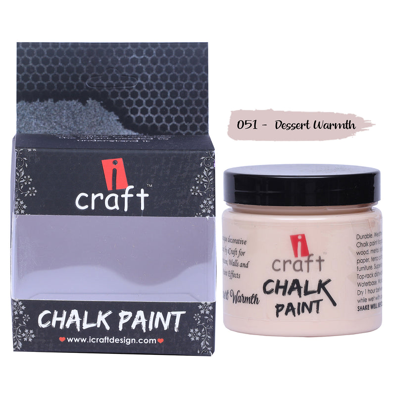 iCraft Chalk Paint -Dessert Warmth, 250 ml