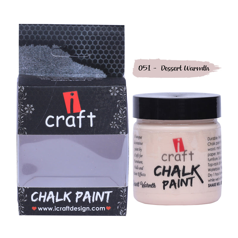 iCraft Chalk Paint -Dessert Warmth, 100 ml
