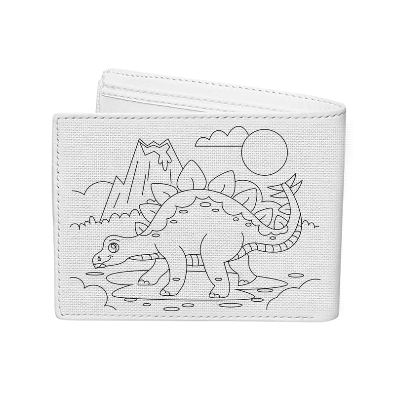 iCraft DIY Canvas Wallet - Dinosaur