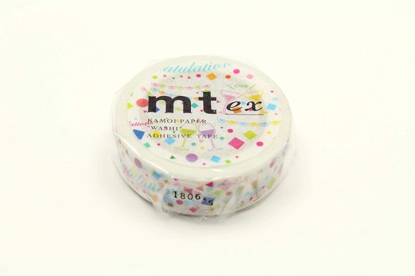 mt Washi Japanese Masking Tape EX Series, 15 mm x 10 mtrs Shade – Cheers