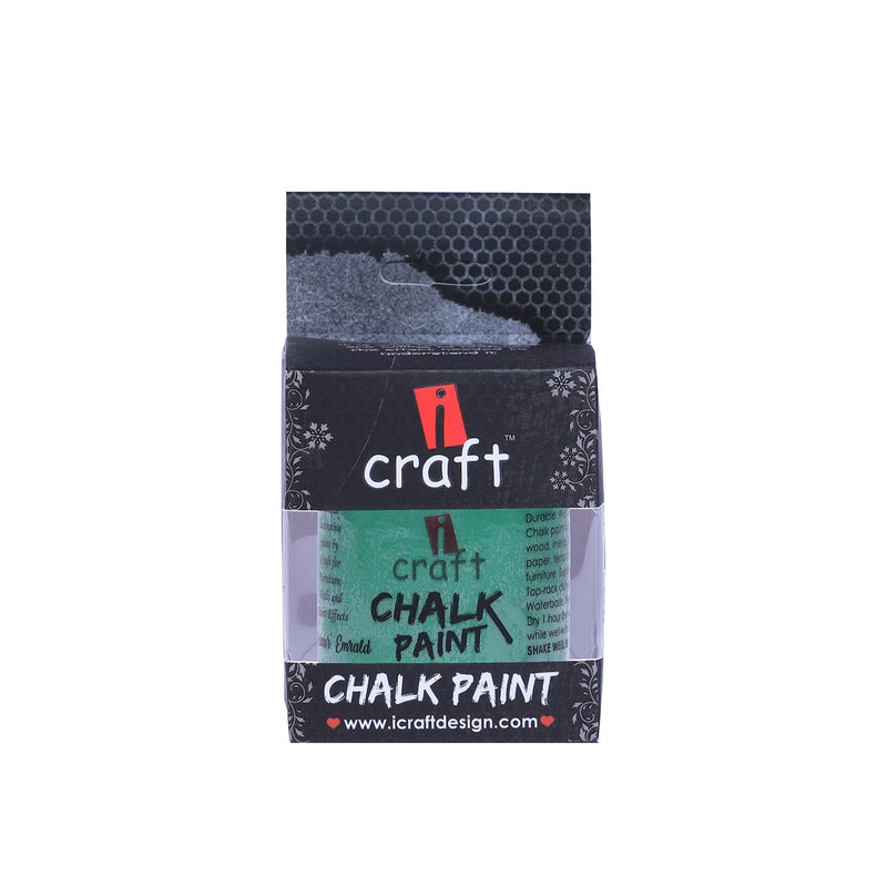 iCraft Chalk Paint -Eleanors emerald 100ml