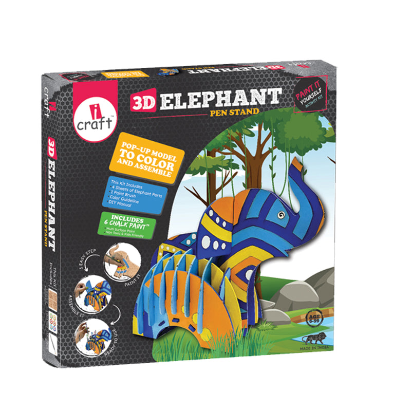 iCraft DIY Animal Penstand-Elephant