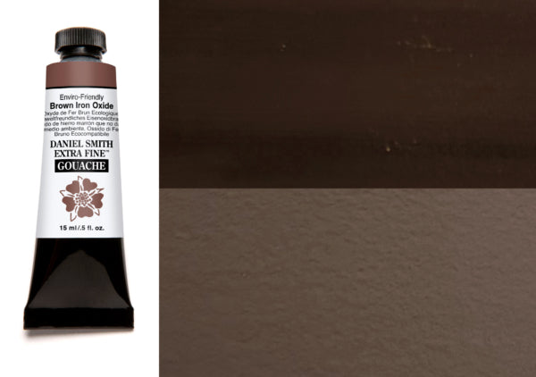 DANIEL SMITH Extra Fine Gouache Color Enviro-Friendly Brown Iron Oxide 15ml