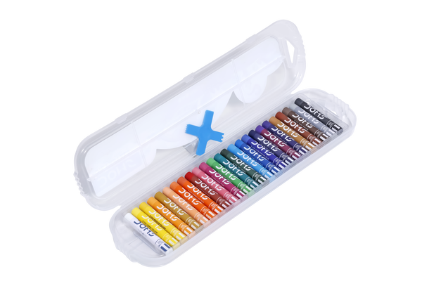 DOMS OIL PASTEL 25 SHADES PLASTIC PACK (24 + 1 Shades)