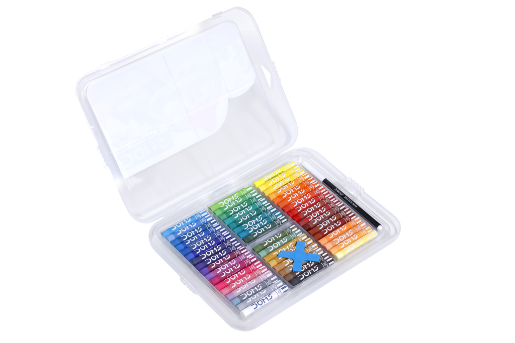 Doms Oil Pastels 50 Color Box For Artists : Doms