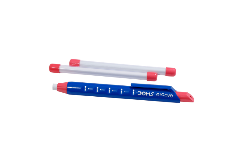 DOMS GROOVE RETRACTABLE ERASER (PACK OF 2)