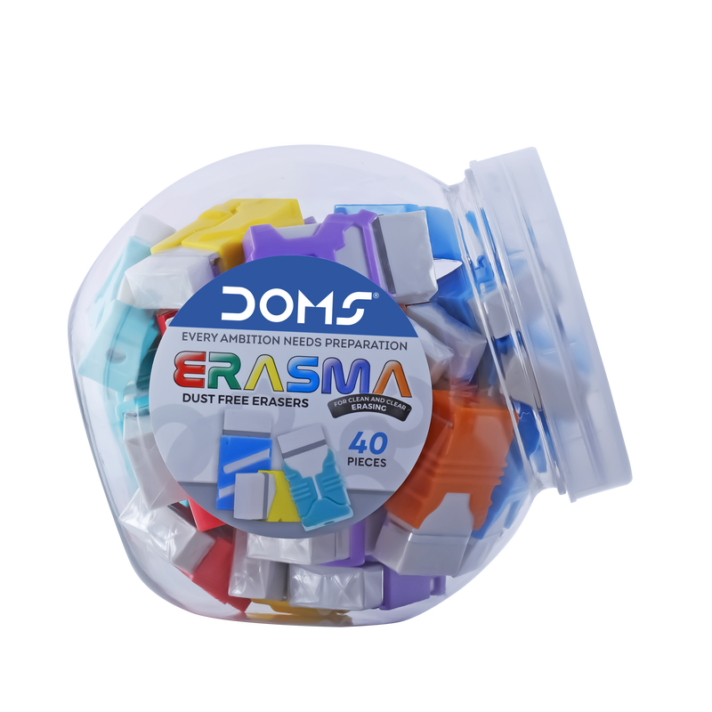 DOMS ERASMA ERASER 40 PCS JAR