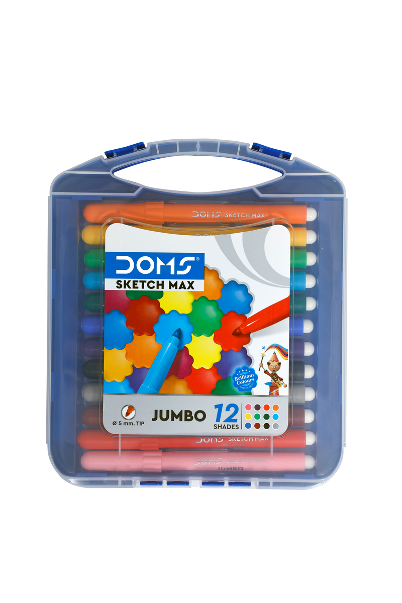 DOMS JUMBO SKETCH MAX 12 SHADES