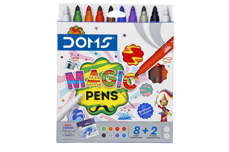 DOMS MAGIC 8+2 PEN