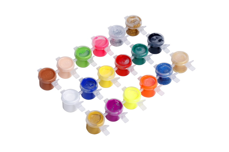 DOMS TEMPERA COLOUR 18 SHADES (PACK OF 10)