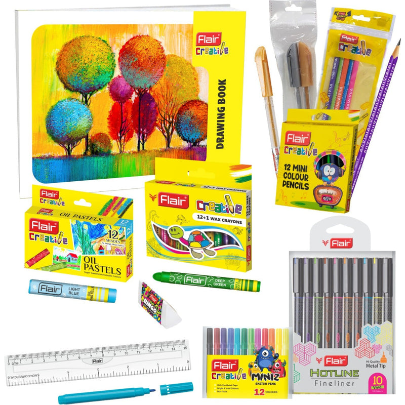 Flair Creative Coloring Kit-Xl