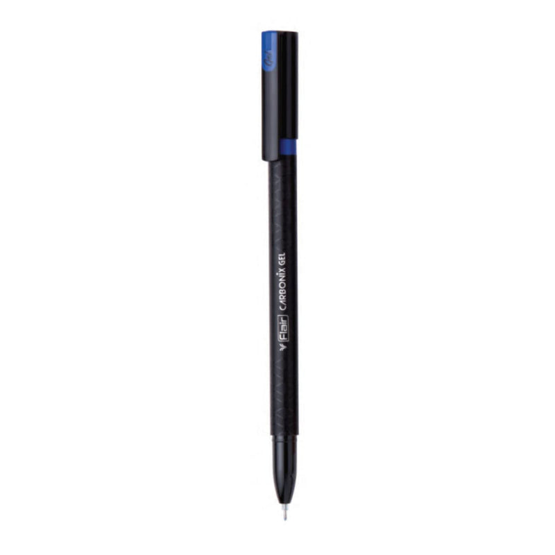 Flair Carbonix Gel Pen 0.5 Mm Tip Gel Pen (Pack Of 10)