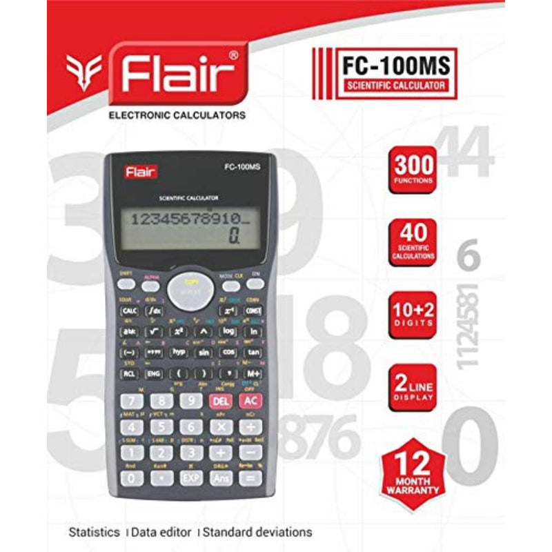 Flair Fc-100Ms Electronic Calculator