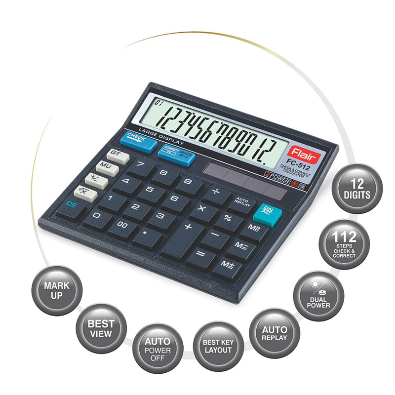 Flair Fc 512 Calculator