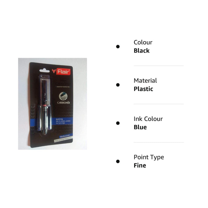 Flair Inky Carbonix Liquid Ink Fountain Pen