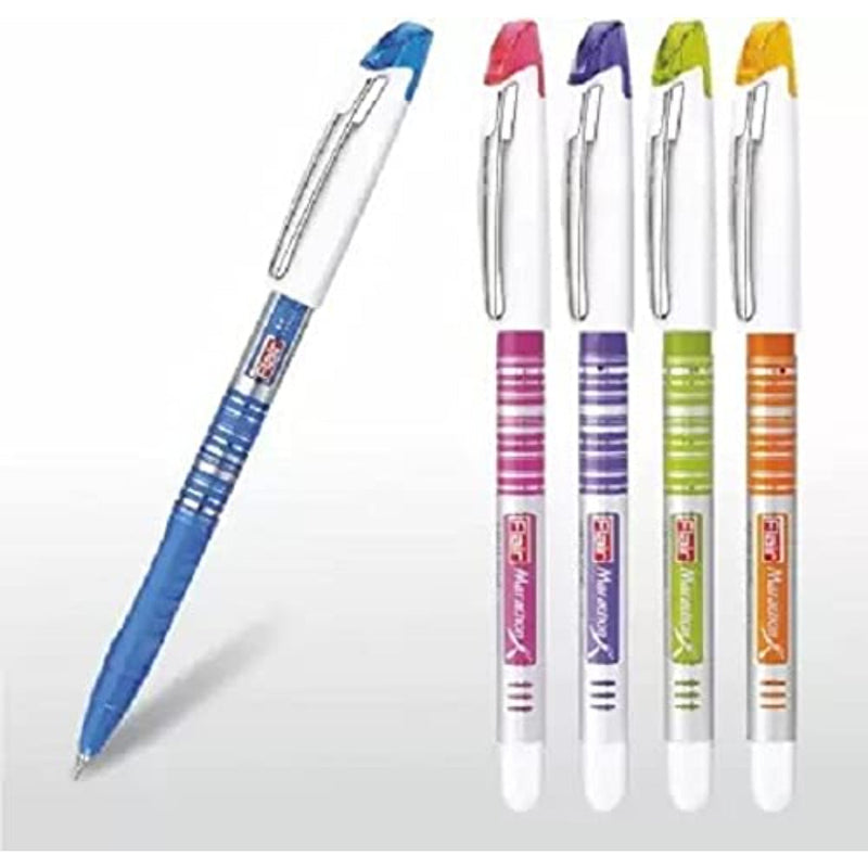 Flair Marathon Ball Pen 10 Pcs Box Set Blue