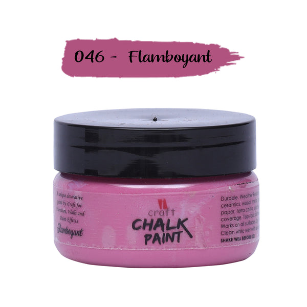 iCraft Chalk Paint -Flamboyant, 50 ml
