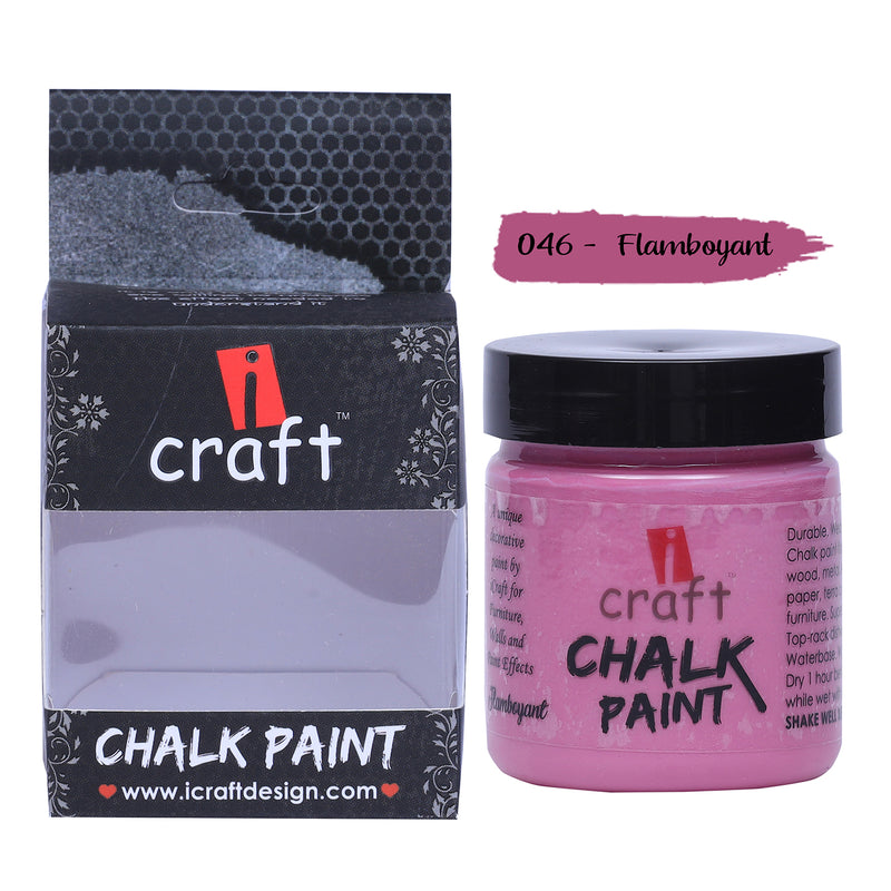 iCraft Chalk Paint -Flamboyant, 100 ml