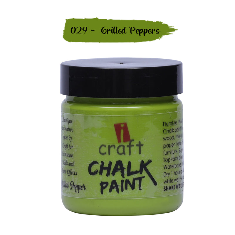 iCraft Chalk Paint -Grilled Peppers, 100ml
